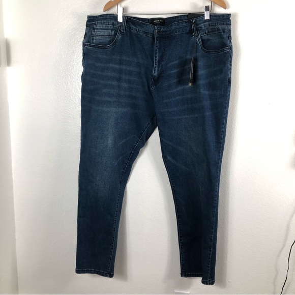 Kenneth Cole Today is your day SLIM-FIT RECYCLED STRETCH DENIM JEANS Size 44X30 - Picture 3 of 12